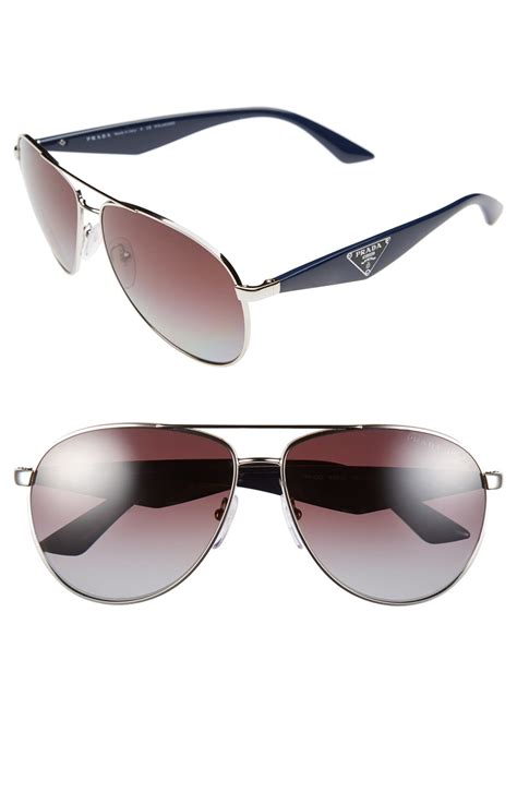 prada triangle aviator sunglasses|Prada sunglasses nordstrom.